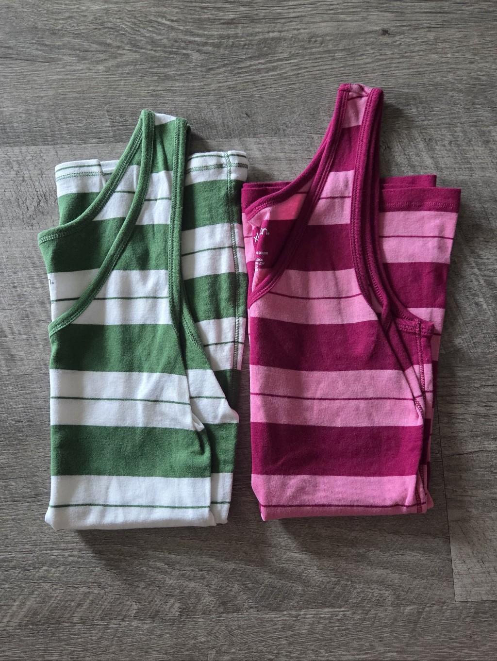 Xhilaration Striped Sleepwear Tank Bundle.